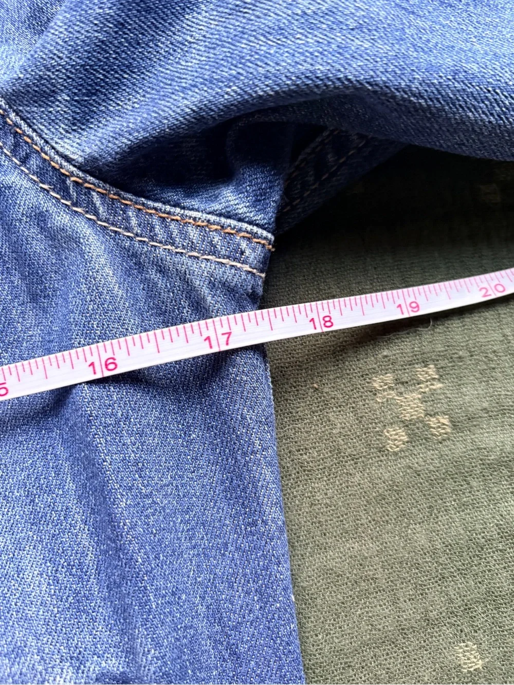 Aeropostale Cropped Blue Denim Jacket - Classic Jean Jacket